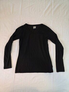 32 Degrees Heat Women's Long Sleeve Shirt Medium Black